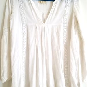 Ralph Lauren Denim Supply white boho shirt